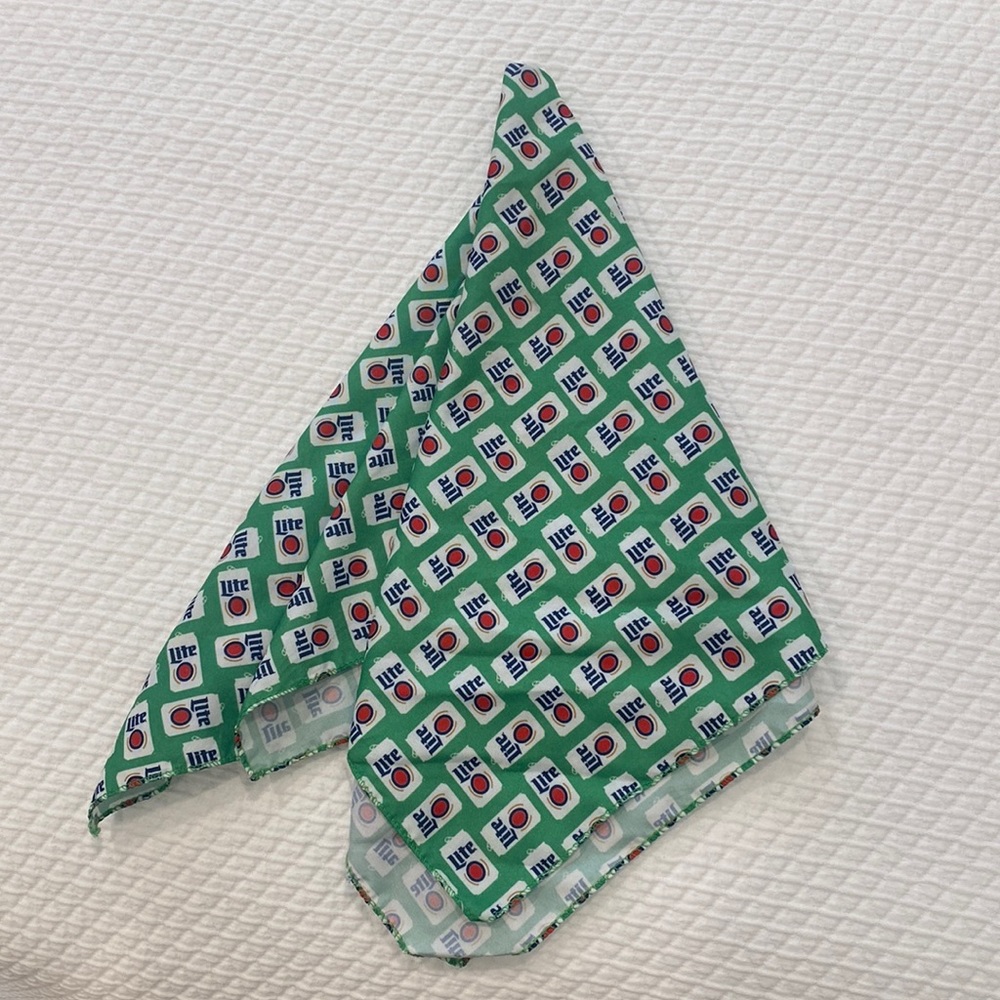 Green Miller lite bandana